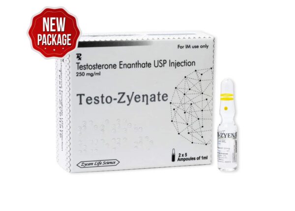 TESTO ZYENATE Enantato de Testosterona Inyectable 250 mg 1×10 1