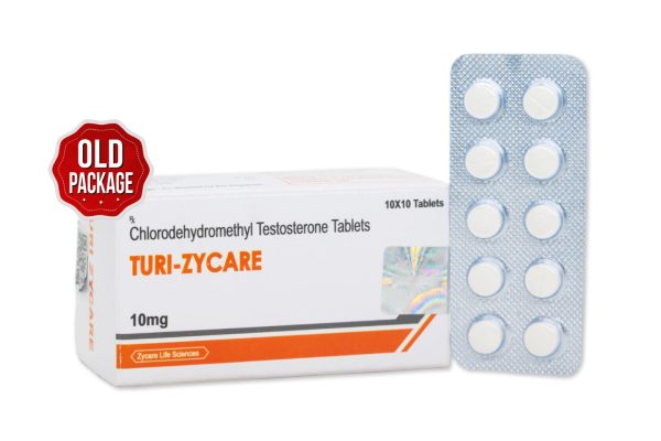 TURI ZYCARE 4 Clorodehidrometil Testosterona 10 mg 10 × 10 1