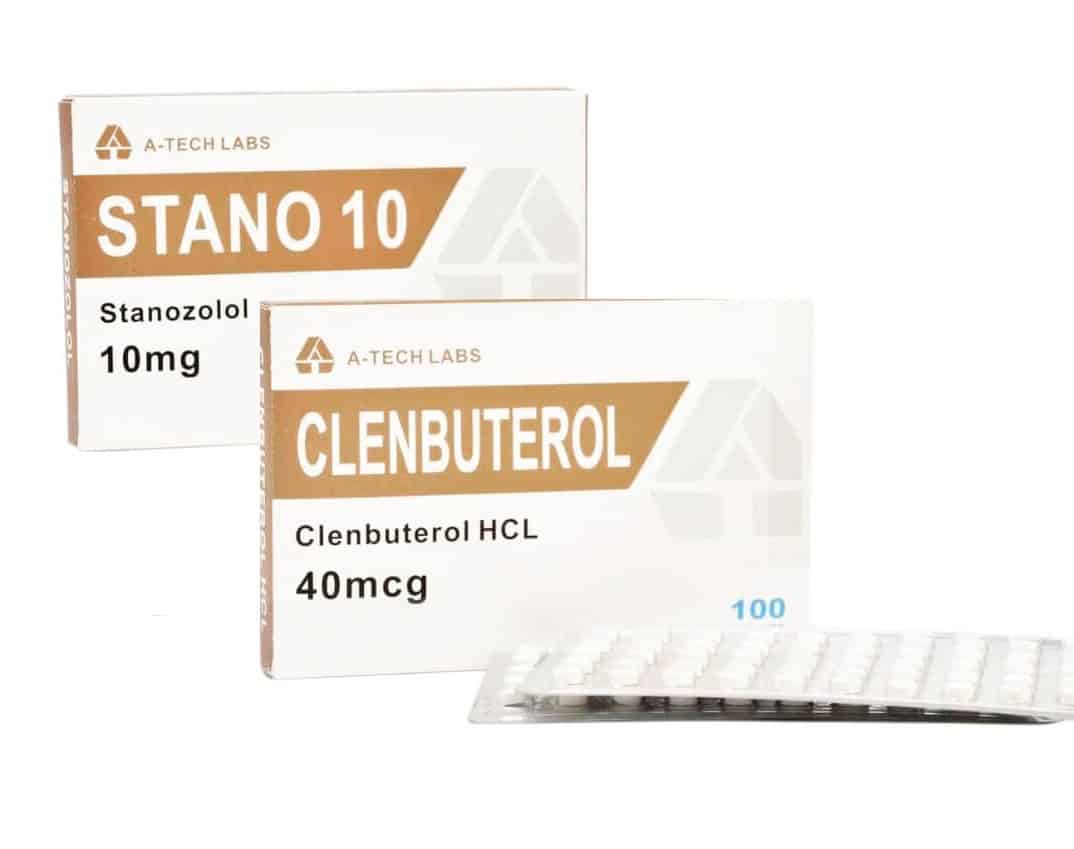 Winstrol + Clenbuterol: Un paquete introductorio de Tech Labs para la pérdida de peso para mujeres (8 semanas)