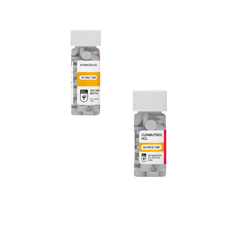Paquete introductorio de pérdida de peso Hilma con Winstrol + Clenbuterol para mujeres (8 semanas)