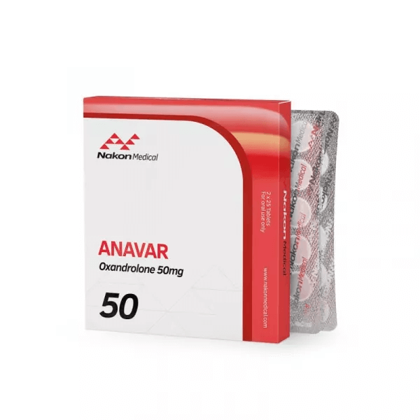Anavar 50 mg 50 comprimidos Nakon Medical Int