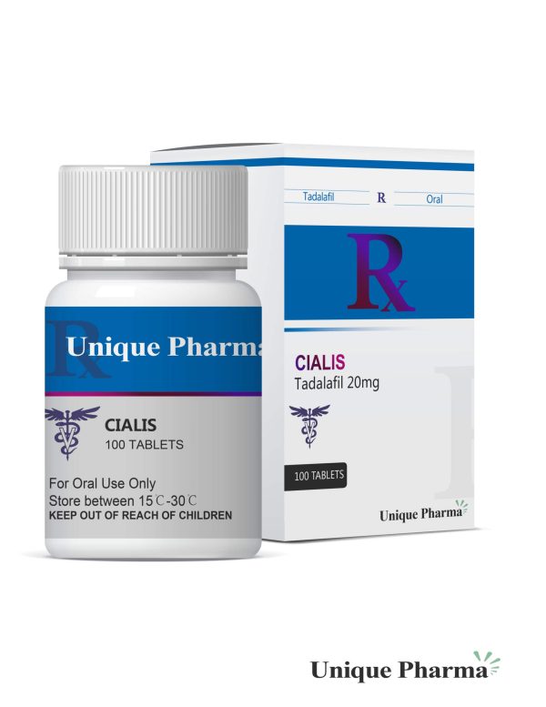 Tabletas únicas de Cialis escaladas 1