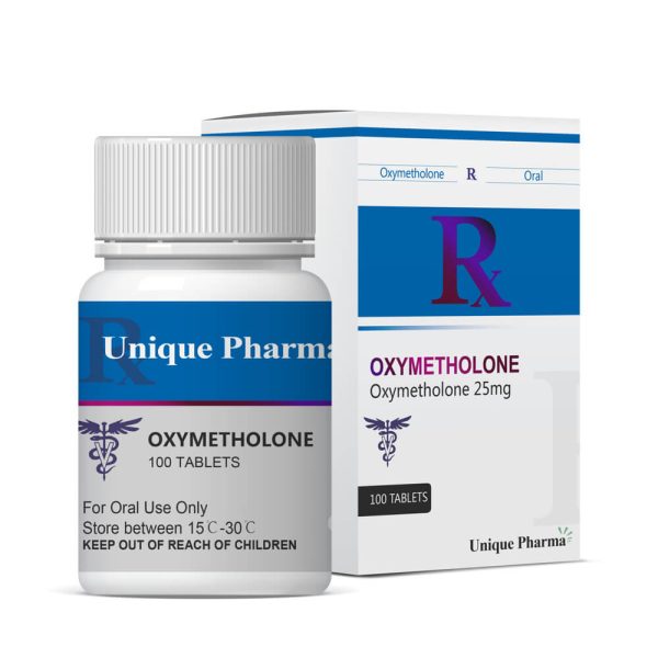 Oximetolona 25 mg de Unique Pharma