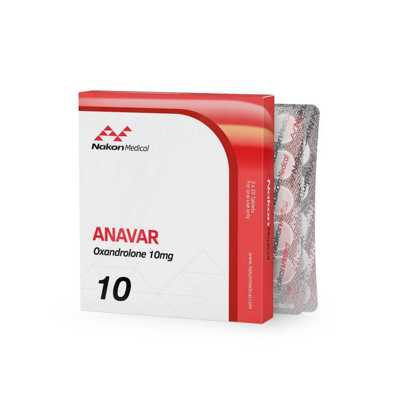 Anavar 10 mg de Nakon Medical