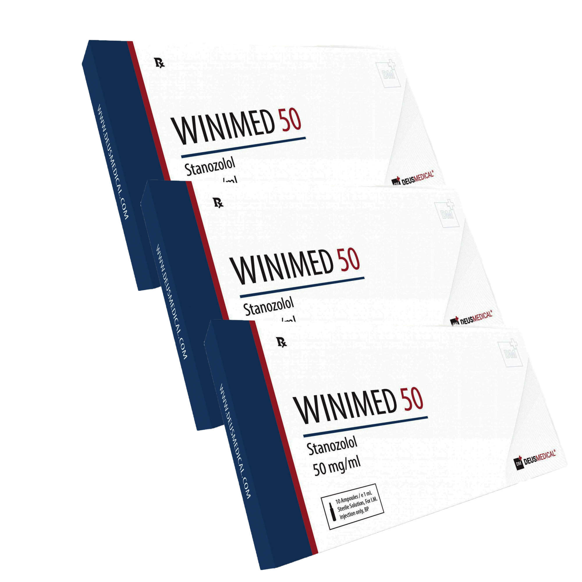 8 Inyecciones para reducir peso y perder peso Deus Medical Winstrol