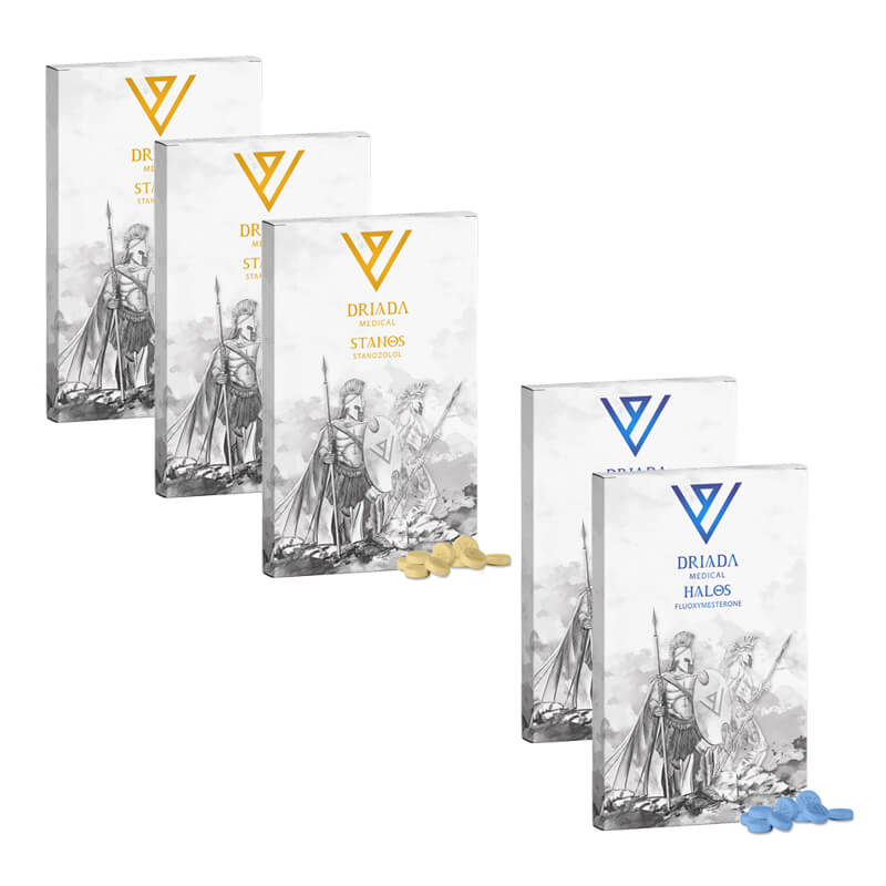 Pack de resistencia 8 Semanas Halotestin Winstrol Driada
