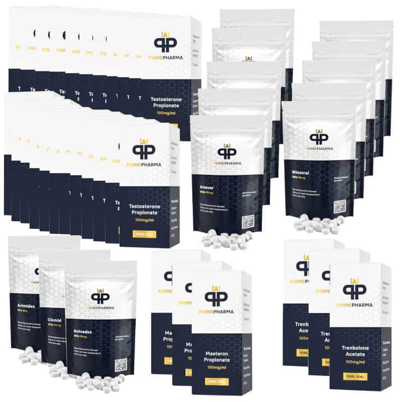 PAQUETE EXTREMO PARA GANAR MASA MASA MAGRA Testosterona Proteína Trenbolona Mastazolamida Anavar Winstrol Oral 16 semanas BONIFICACIÓN