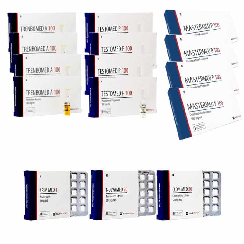 PAQUETE SECO EXTREMO Test P Tren A Mast P 10 semanas DEUS