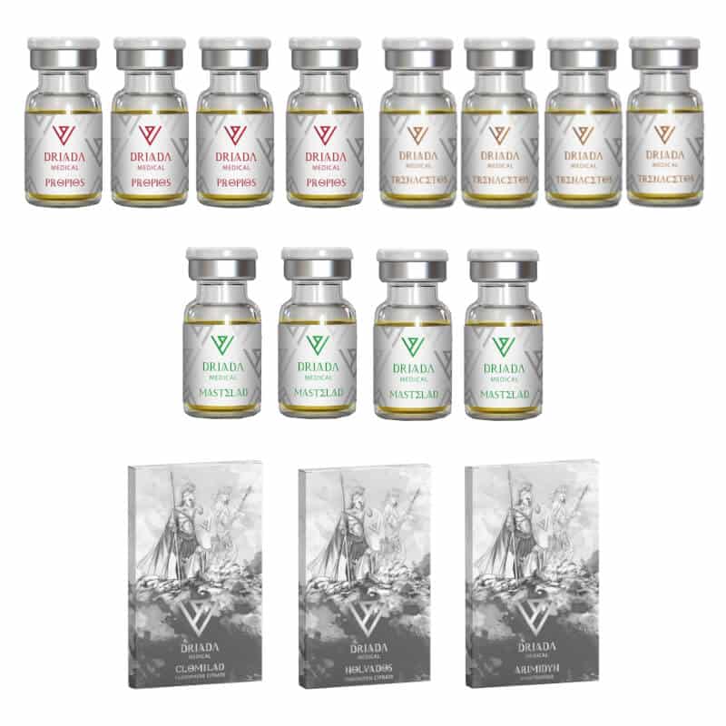 PAQUETE SECO EXTREMO Test P Tren A Mast P 10 semanas DRIADA