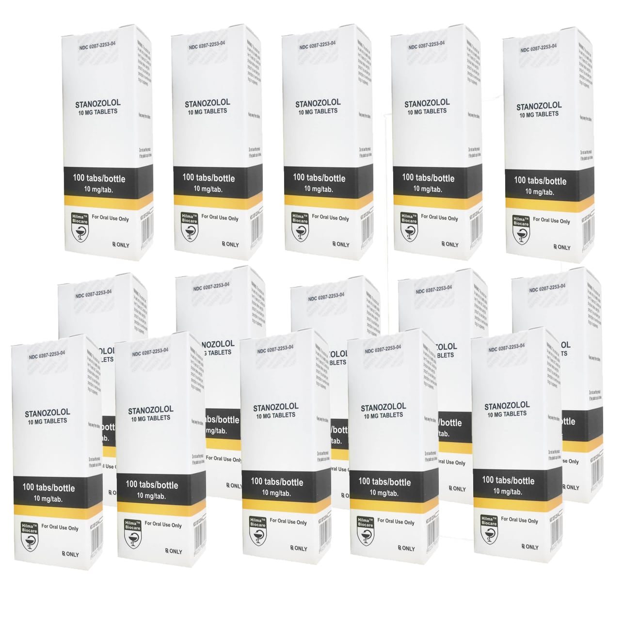 PAQUETE DE 15 ESTANOZOLOL Hilma Biocare