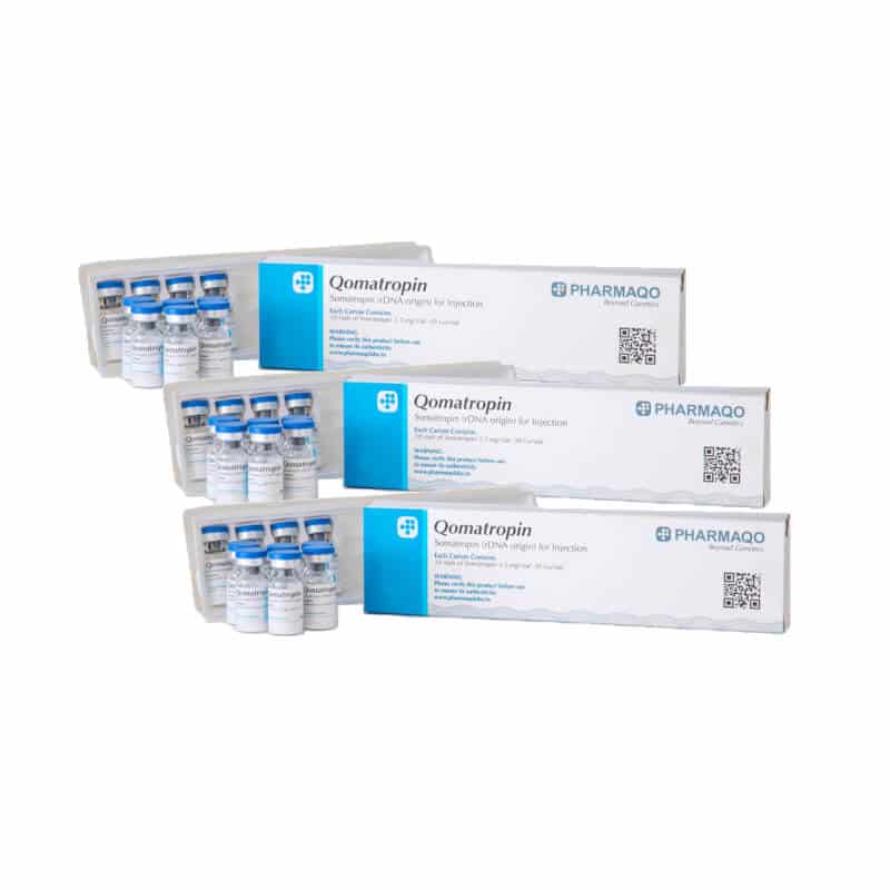 Pack de hormona del crecimiento (HGH) antienvejecimiento, 12 semanas, Pharmaqo Labs