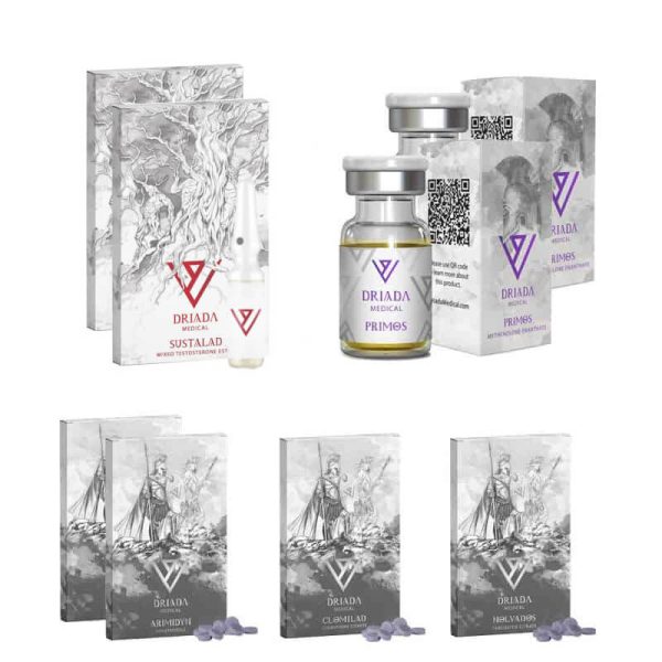 Pack masa magra avanzado 8 semanas Sustanon Primobolan Driada Medical 1