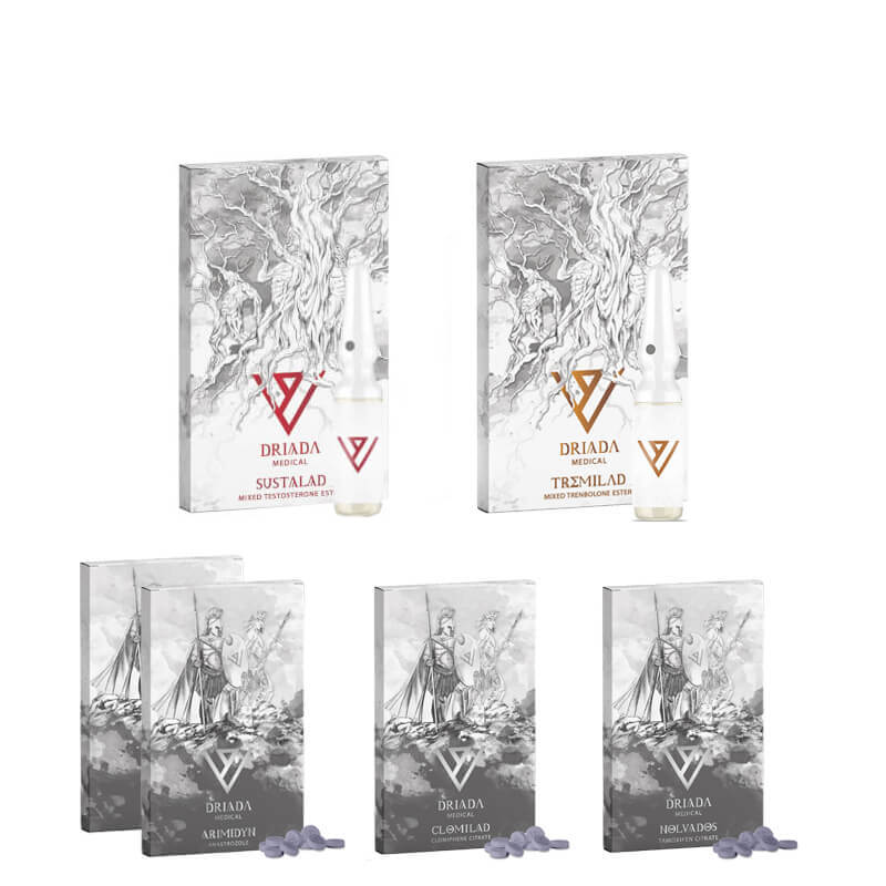 Pack masa magra 10 semanas Sustanon Tri Tren Driada Medical 1