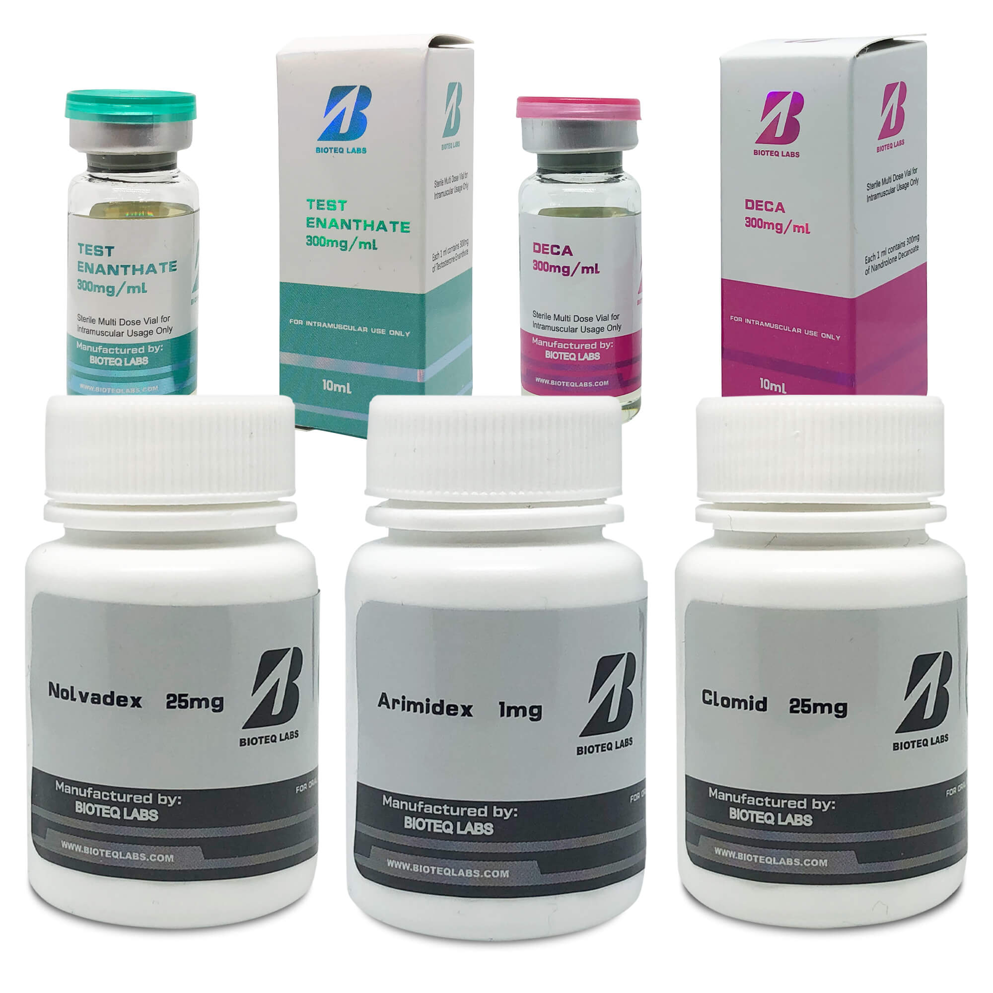 Paquete Bioteq Testo Enantato Deca