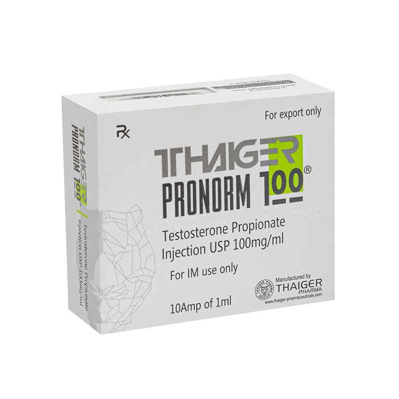 PRONORM 100 MG (TEST P) 10 AMPOLLAS THAIGER PHARMA