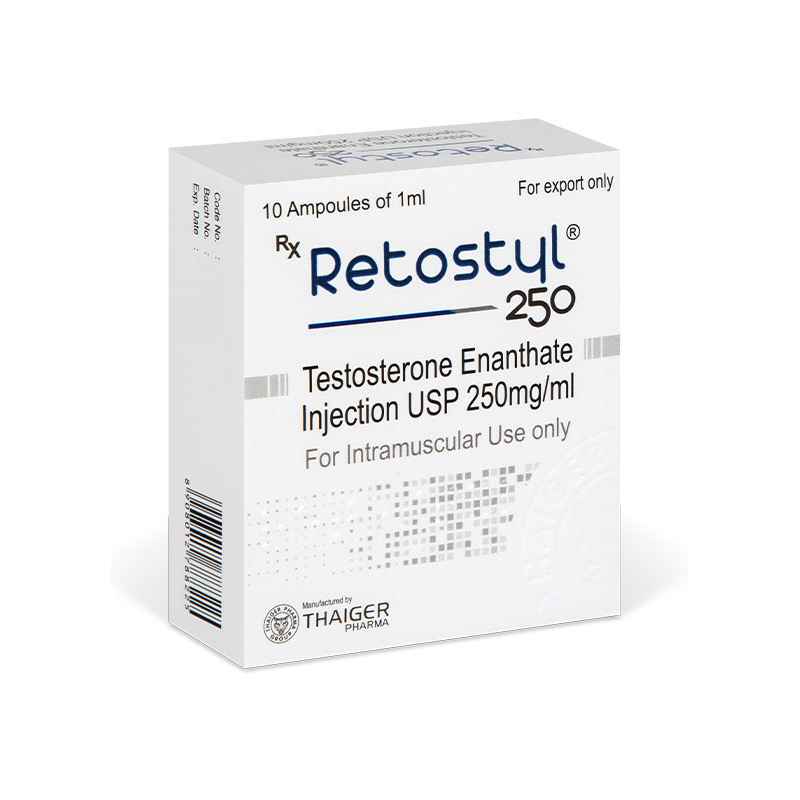 RETOSYL 250 MG (TEST E) 10 AMPOLLAS THAIGER PHARMA