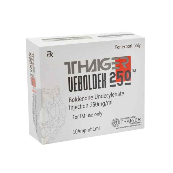 VEBOLDEX 250 MG (BOLDENONA) 10 AMPOLLAS THAIGER PHARMA