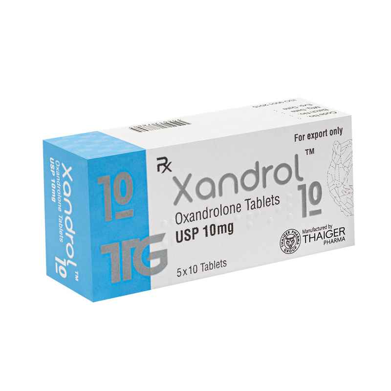 XANDROL 10 MG (OXANDROLONA) 100 PASTILLAS THAIGER PHARMA