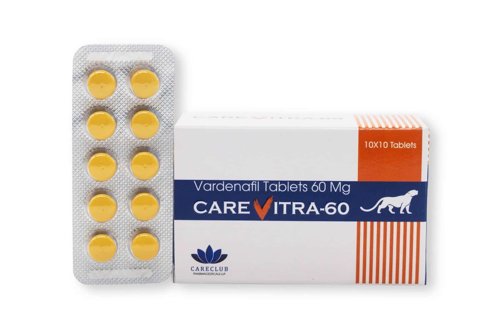 Carevitra vardenafilo 60 mg