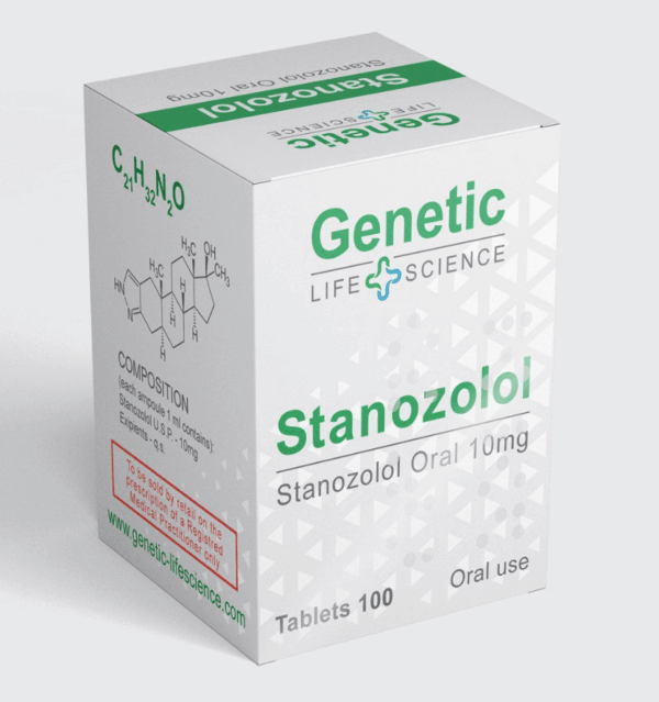 estanozolol oral de 10 mg de origen genético