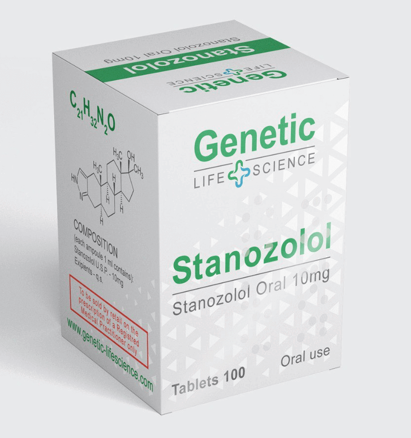 estanozolol oral de 10 mg de origen genético