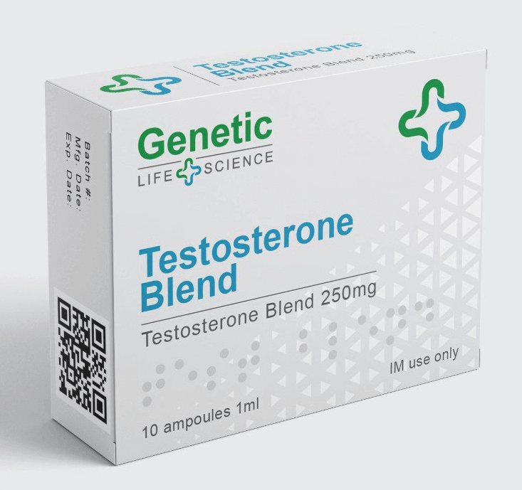 Mezcla genética de testosterona 250