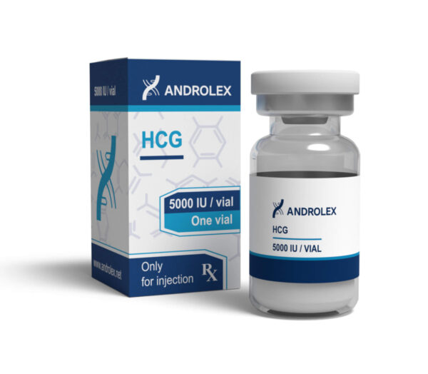vial de Androlex HCG 5000 UI