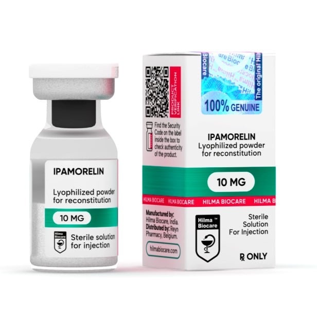 Ipamorelina 10 mg, vial de 10 ml - HILMA
