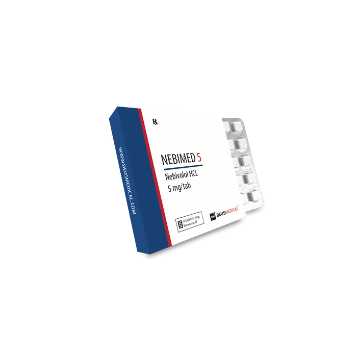 NEBIMED 5 (Nebivolol) - 50 comprimidos de 5 mg - DEUS-MEDICAL