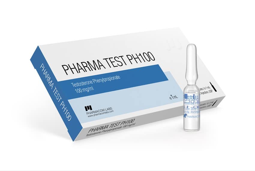 Pharmatest PH 100 Ampollas (10 x 1 ml x 100 mg/ml) - PHARMACOM
