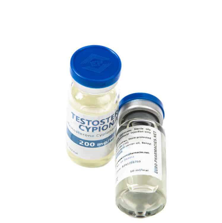 Cipionato de testosterona - 200 mg/ml 10 ml/vial - Euro Pharmacies - EE. UU. (Urbano)