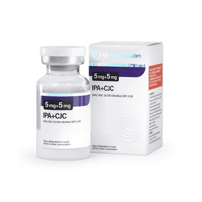 Ultima-CJC sin DAC 5 mg + mezcla de Ipamorelina 5 mg 10 mg - UltimaPeptides USA