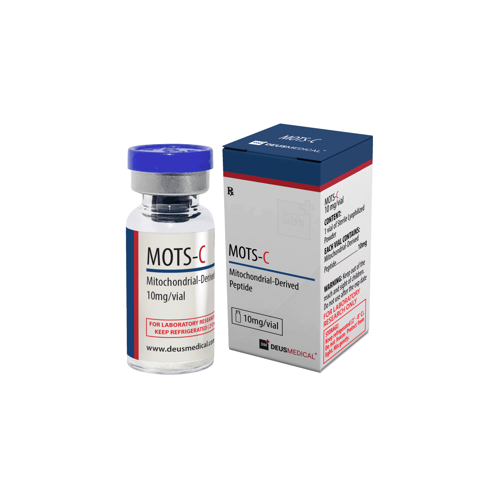 WORDS-C (Péptido derivado de la mitocondria) - 10 mg/vial - DEUS-MEDICAL
