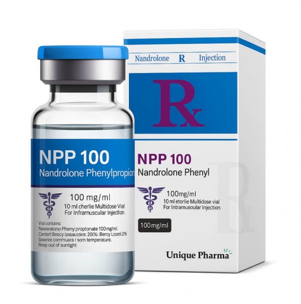 NPP 100 - Fenilpropionato de nandrolona (100 mg/ml 10 ml) - UNIQUE-PHARMA