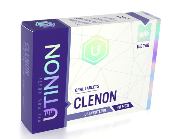 Clenon - Clenbuterol 40 mcg 100 comprimidos - UTINON