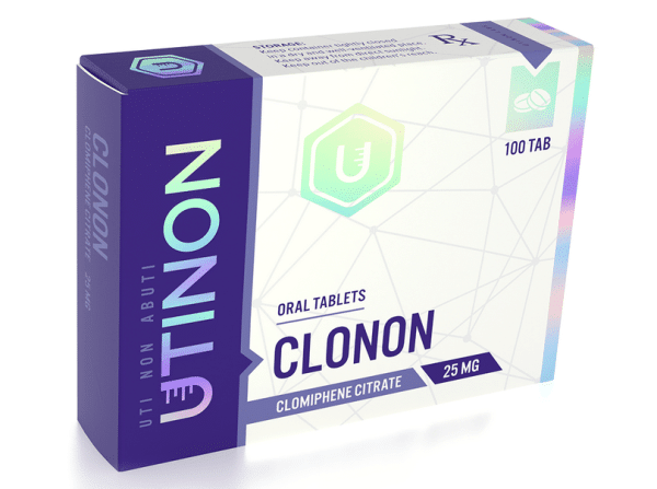Clonon - Clomifeno 25 mg 100 comprimidos - UTINON