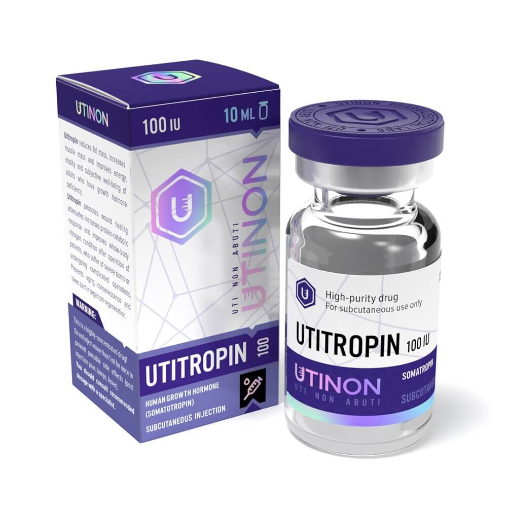 Utitropina - Somatotropina 100 UI/10 ml - UTINON