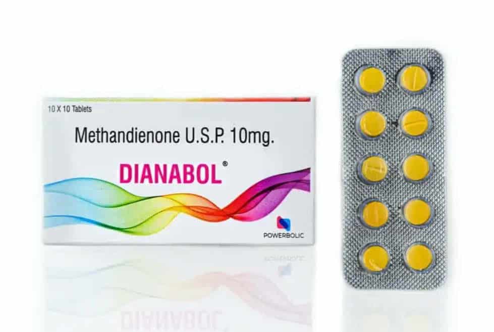 DIANABOL TAB - Metandienona USP 10 mg 100 comprimidos - POWERBOLIC