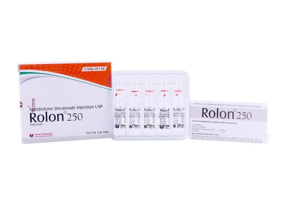 ROLON - Decanoato de nandrolona 250 mg/ml (5 ampollas x 1 ml) - Shree Venkatesh