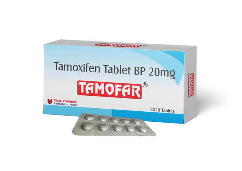 TAMOFAR - Tamoxifeno 20 mg (30 comprimidos) - Shree Venkatesh