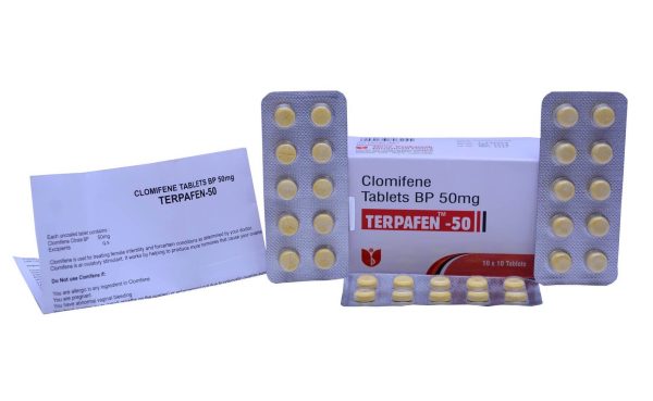 TERPAFEN - Citrato de clomifeno 50 mg (100 comprimidos) - Shree Venkatesh