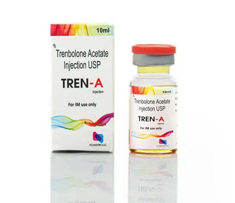 TREN A 10 ML - Acetato de trembolona USP 100 mg - POWERBOLIC