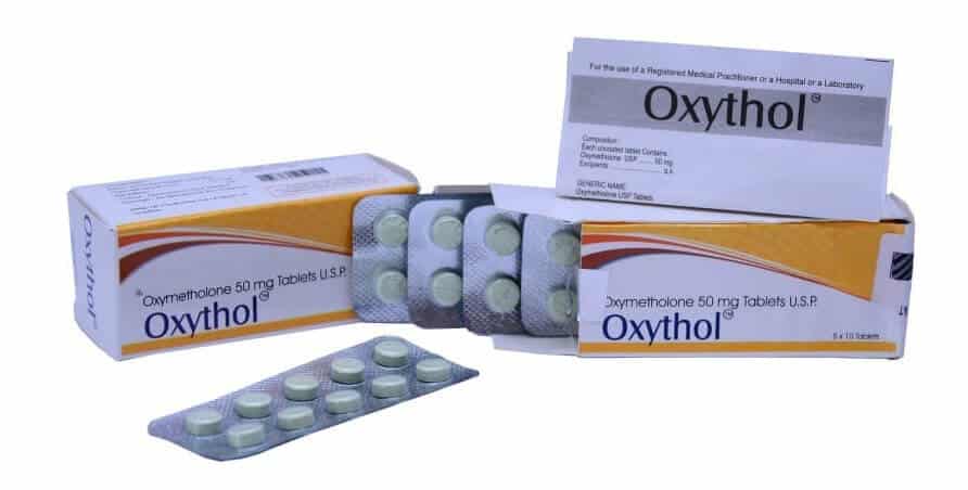 OXYTHOL - Oximetolona 50 mg (50 comprimidos) - Shree Venkatesh
