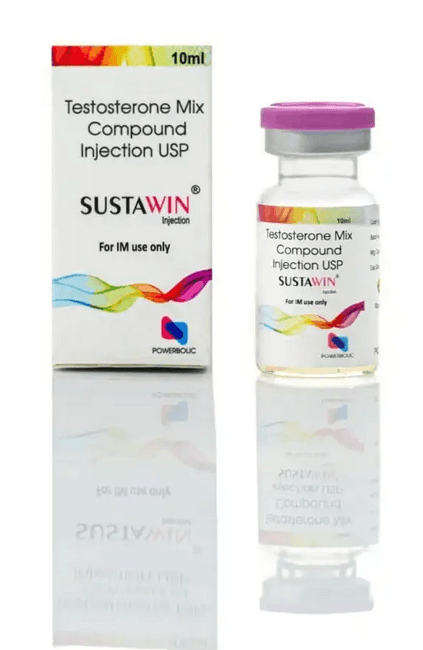 SUSTAWIN 10 ML - Mezcla de testosterona compuesta - POWERBOLIC