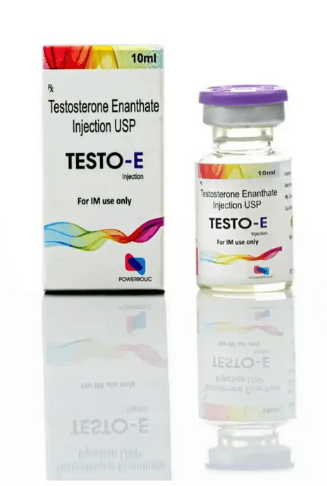 TESTO E 10 ML - Enantato de testosterona USP 250 mg - POWERBOLIC