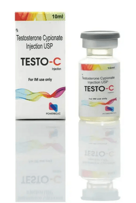 TESTO C 10 ML - Cipionato de testosterona USP 250 mg - POWERBOLIC
