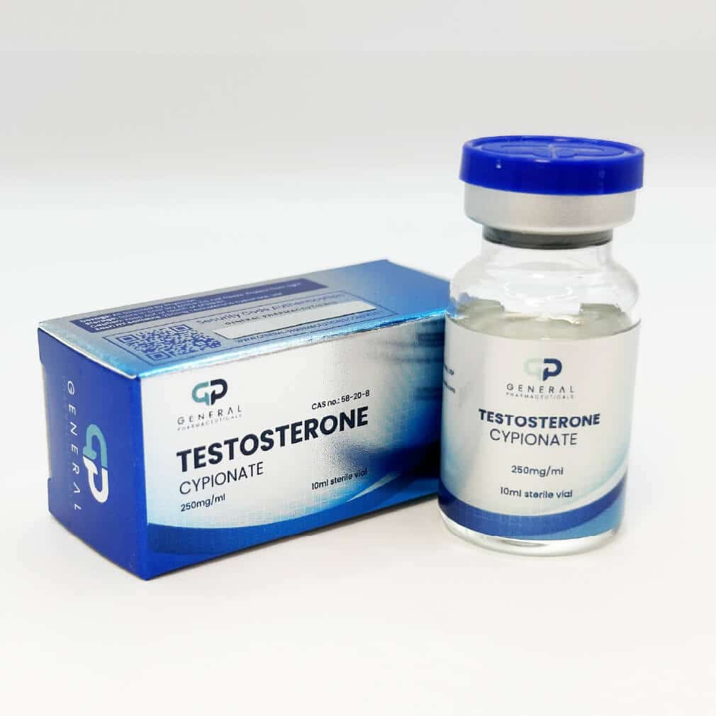 Cipionato de testosterona 250 mg 10 ml - General-Pharma