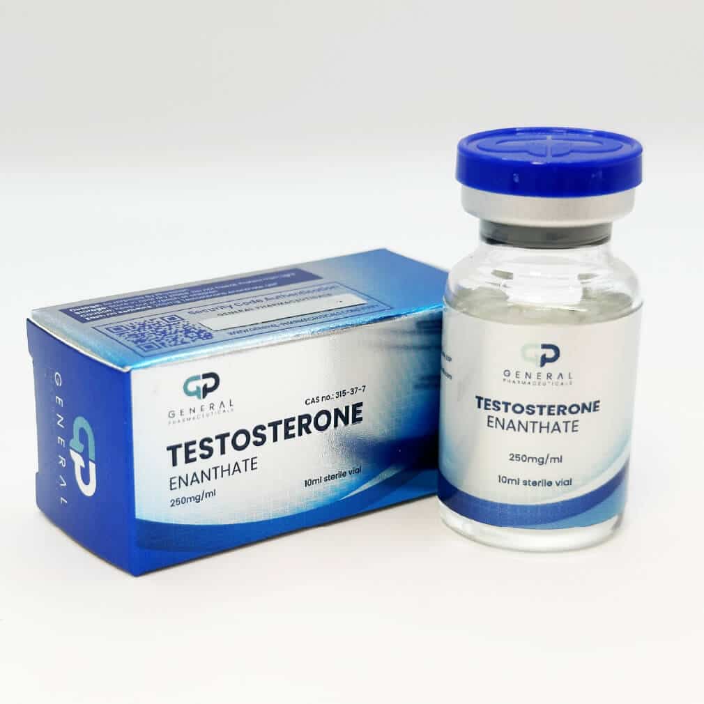 Enantato de testosterona 250 mg 10 ml - General-Pharma