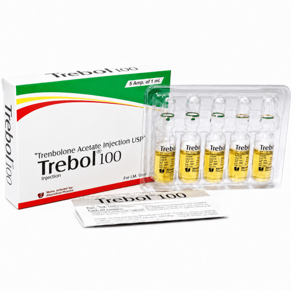 TREBOL - Acetato de trembolona 100 mg/ml (5 ampollas x 1 ml) - Shree Venkatesh