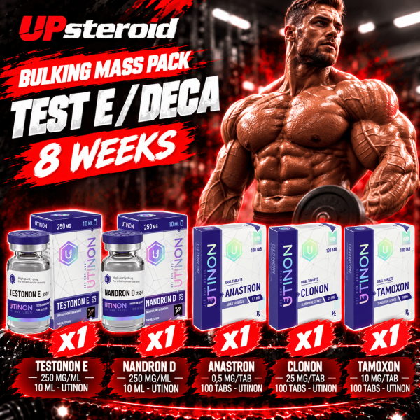 Pack Prise de Masse - UTINON - Testostérone Enanthate / Deca (8 semaines)
